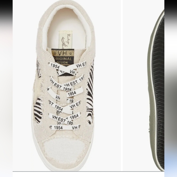 VINTAGE HAVANA Wow 3 leopard print lace up sneaker 🆕 - Picture 3 of 13